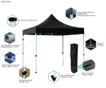 Tenda RRCustoms 6m*3m - Imagen 3