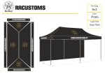 Tenda RRCustoms 6m*3m - Imagen 2