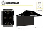 Tenda RRCustoms 3m*4,5m - Imagen 2