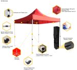 Tenda RRCustoms 3m*4,5m - Imagen 3